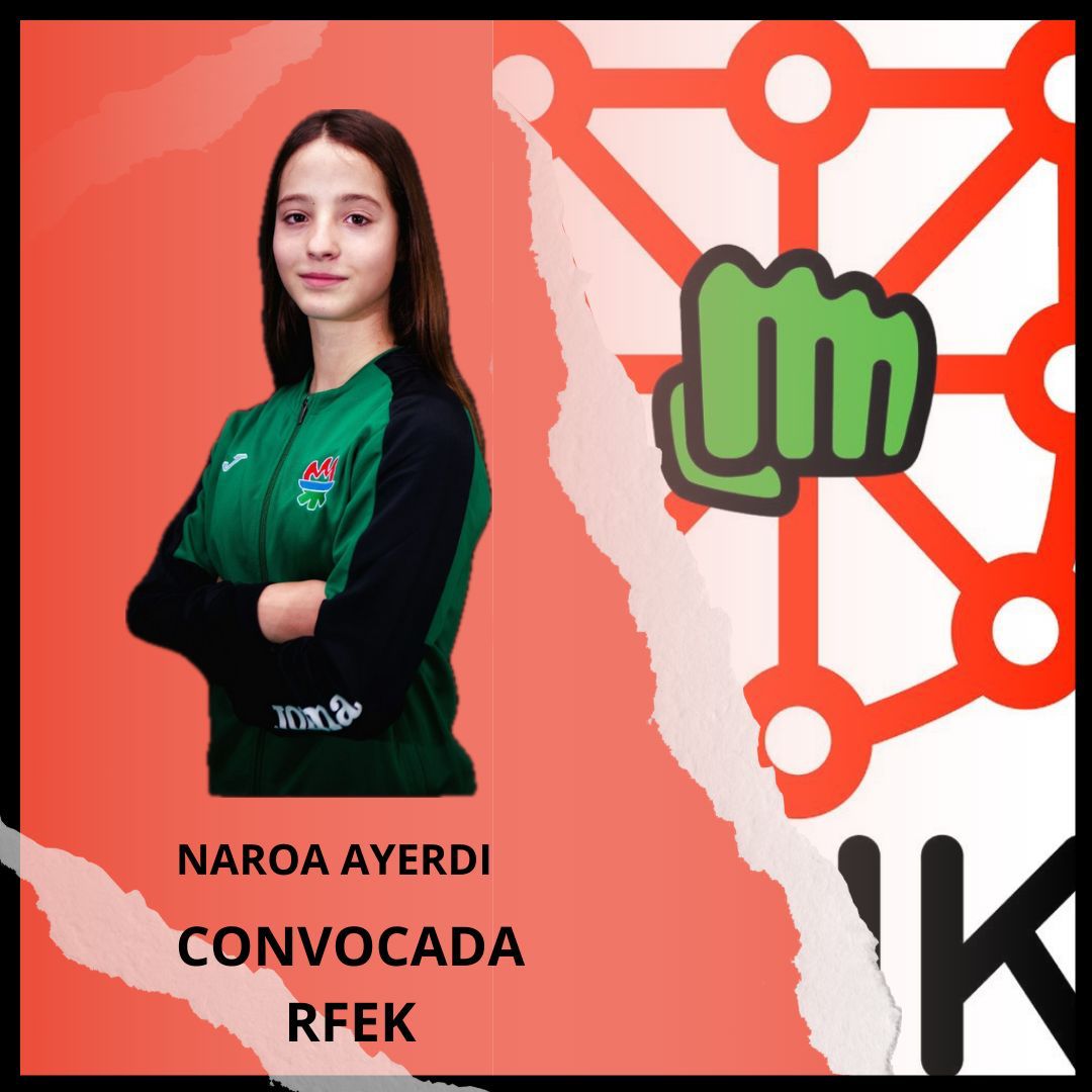 Naroa Ayerdi, convocada por la RFEK para el entrenamiento preparatorio del Campeonato del Mundo Cadete, J&uacute;nior y Sub21